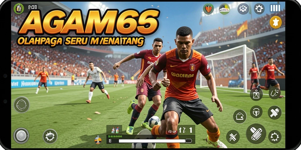 Screenshot permainan AGAM66 yang menunjukkan aksi olahraga mendebarkan.