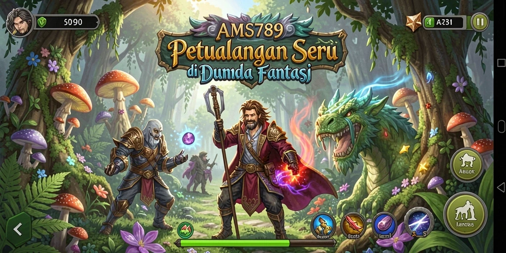 Screenshot gameplay AMS789 menunjukkan petualangan seru dan menegangkan.