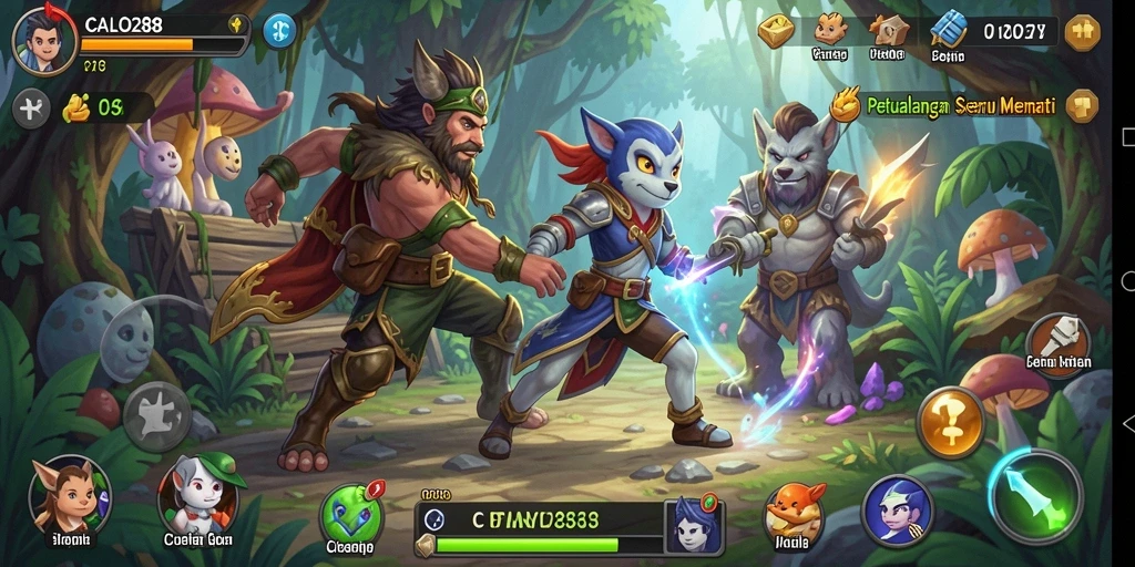Gameplay seru dan menarik dalam dunia petualangan CALO288.