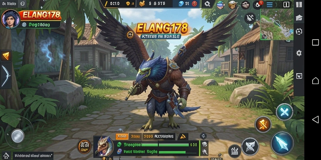 Screenshot menarik yang menampilkan strategi dalam permainan SLG