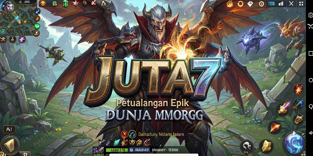 Gameplay seru dan interaktif dalam dunia MMORPG JUTA7.