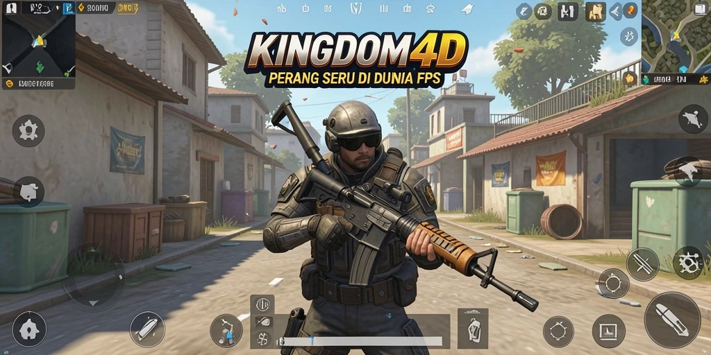 Tangkap aksi seru di KINGDOM4D saat bertempur di medan perang.
