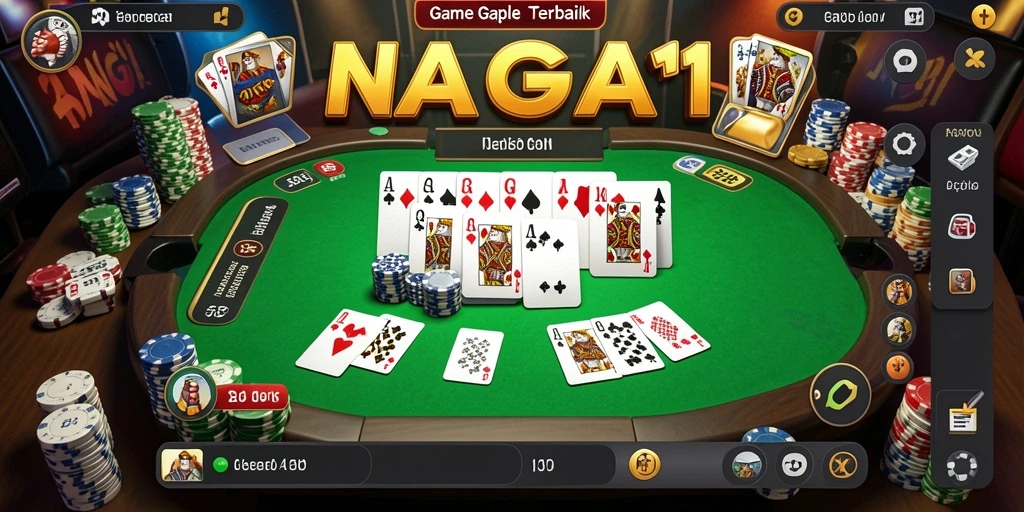 Tampilan gameplay NAGA11 yang seru dan menantang pemain.