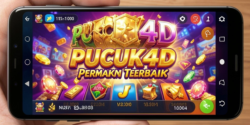 Tampilan gameplay PUCUK4D yang menampilkan putaran slot yang seru.