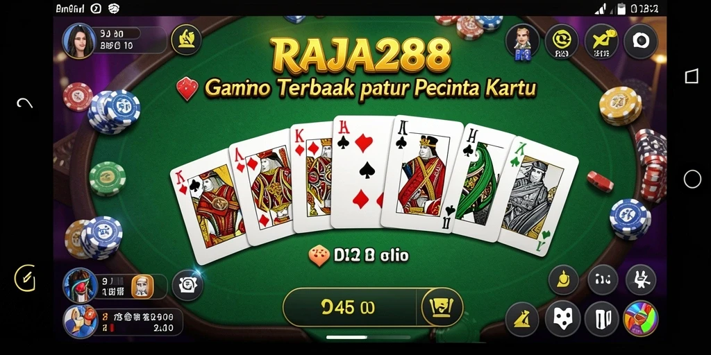 Tampilan gameplay yang menarik dari RAJA288.