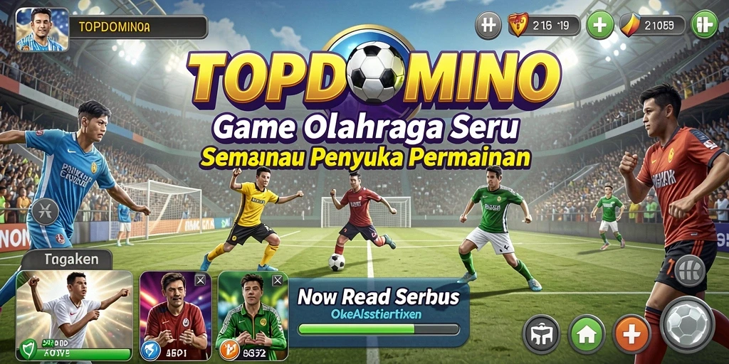 Screenshot dari gameplay seru di TOPDOMINO.