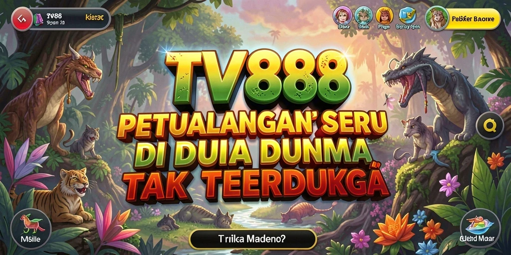 Tampilan gameplay TV888 yang menakjubkan dalam petualangan seru.