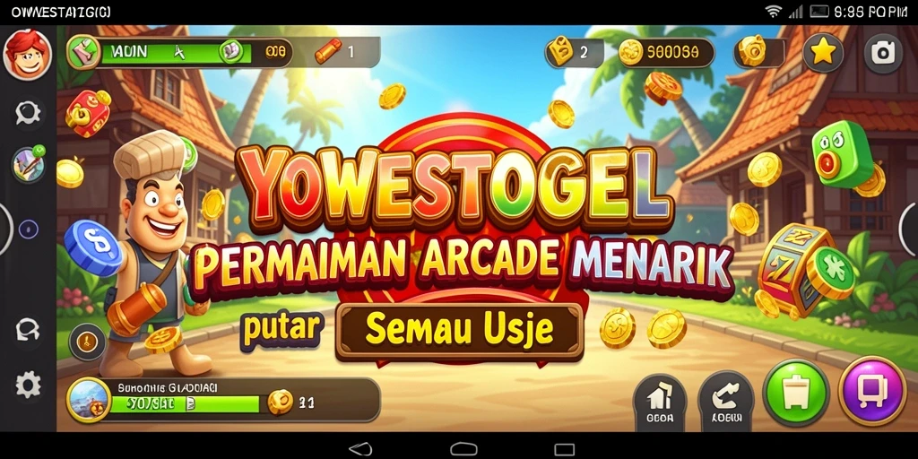 Tampilan gameplay YOWESTOGEL yang penuh aksi dan seru.