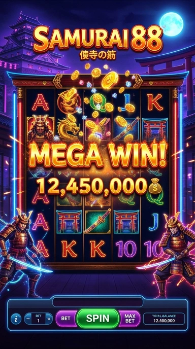 Tampilan aplikasi samurai88 yang jelas dan menarik.